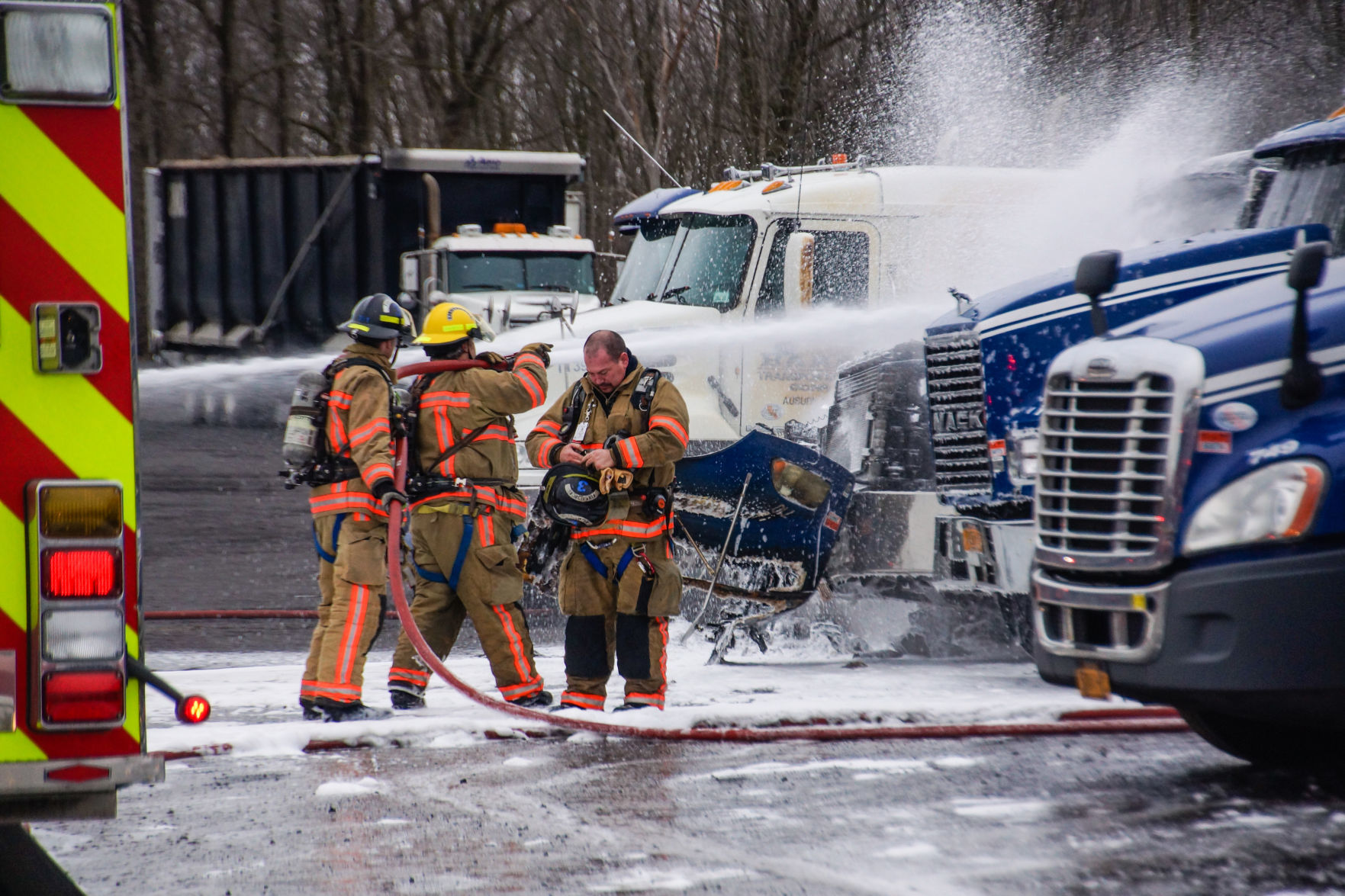 Barr Transportation Fire